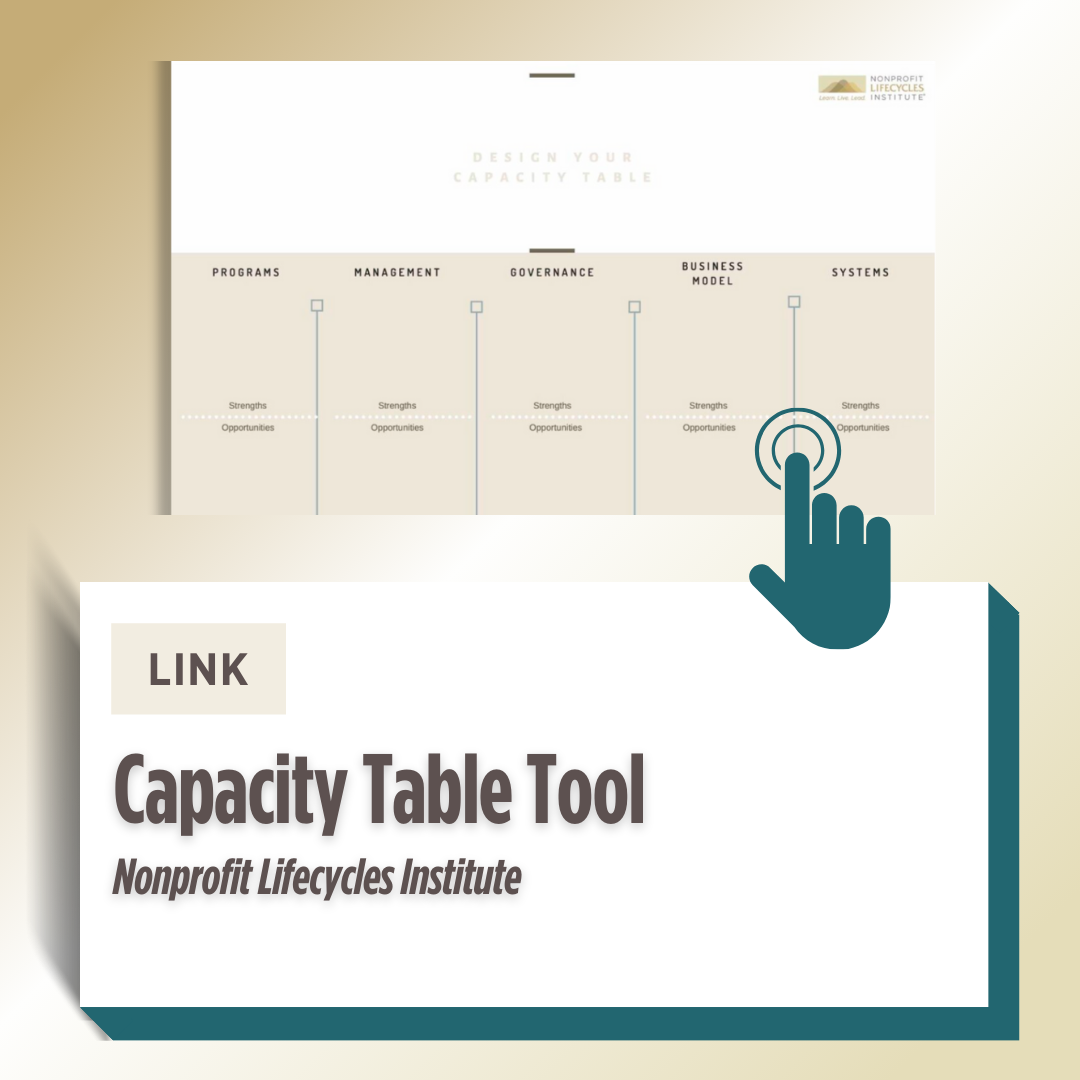 Capacity Table Tool