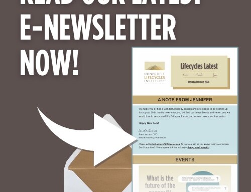 Lifecycles Latest Newsletter