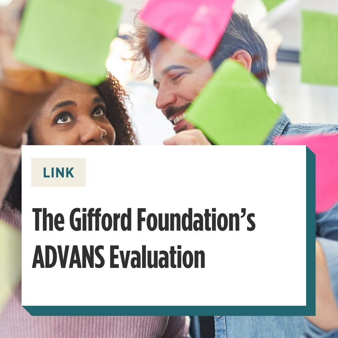 Link to Gifford Foundation evaluation