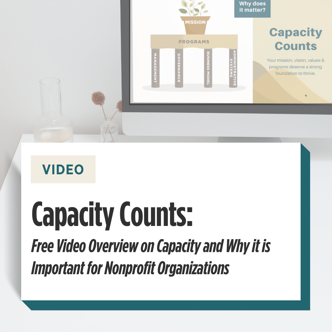 Free video on nonprofit capacity building