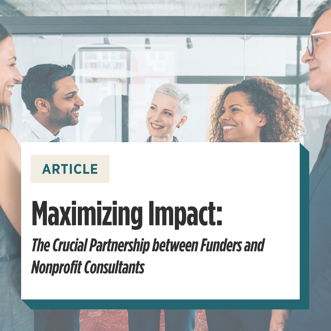 Nonprofit Consultants and Funders partnership